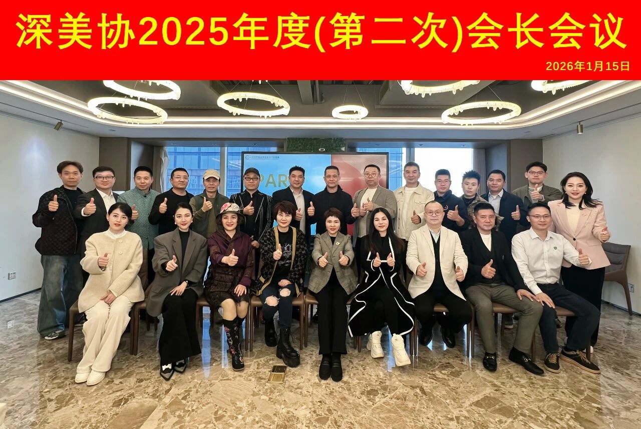 协会动态 | 聚力同行,巅峰再续——深美协2025年度(第二次)会长会议圆满召开!